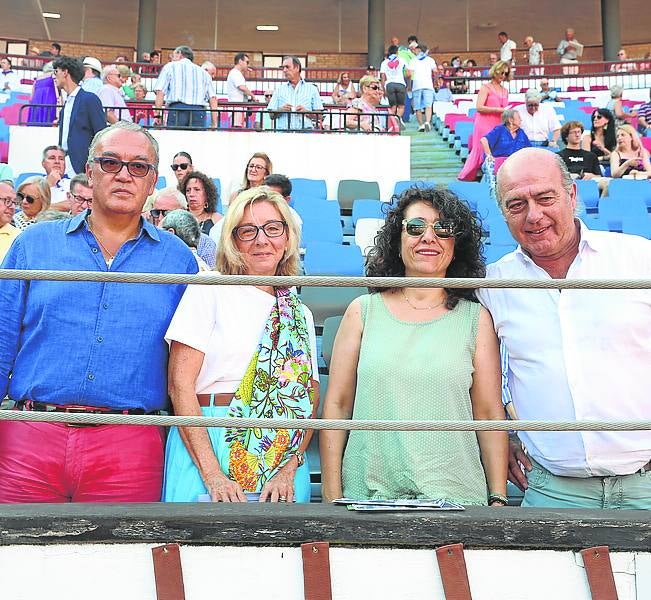 Guillermo Cruzat, Margarita Utrera, María Eugenia González e Iñaki Jáuregui. 