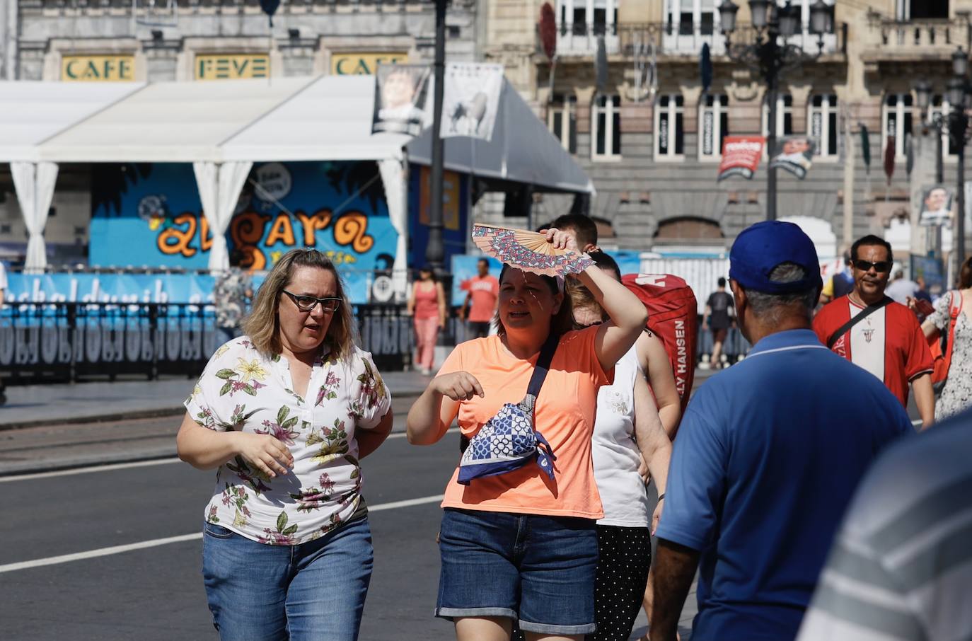 El peor día de la ola de calor en Bizkaia