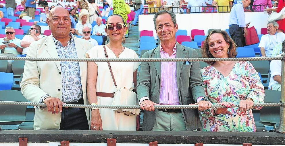 Daniel Hernández, Sol Sánchez, José Miguel Rotaeche y Carmen Aguirre.