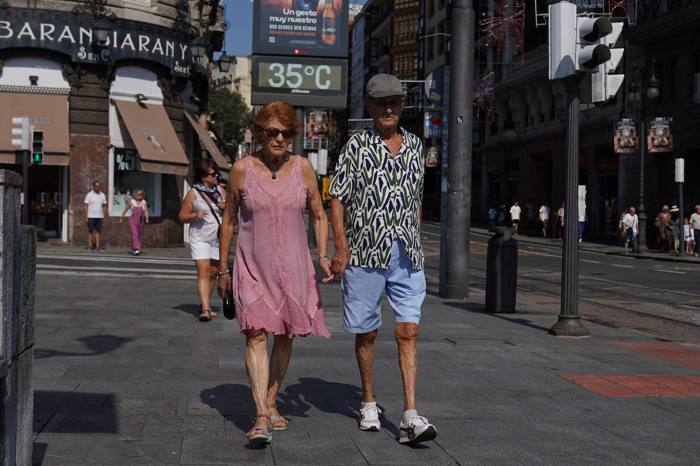El peor día de la ola de calor en Bizkaia