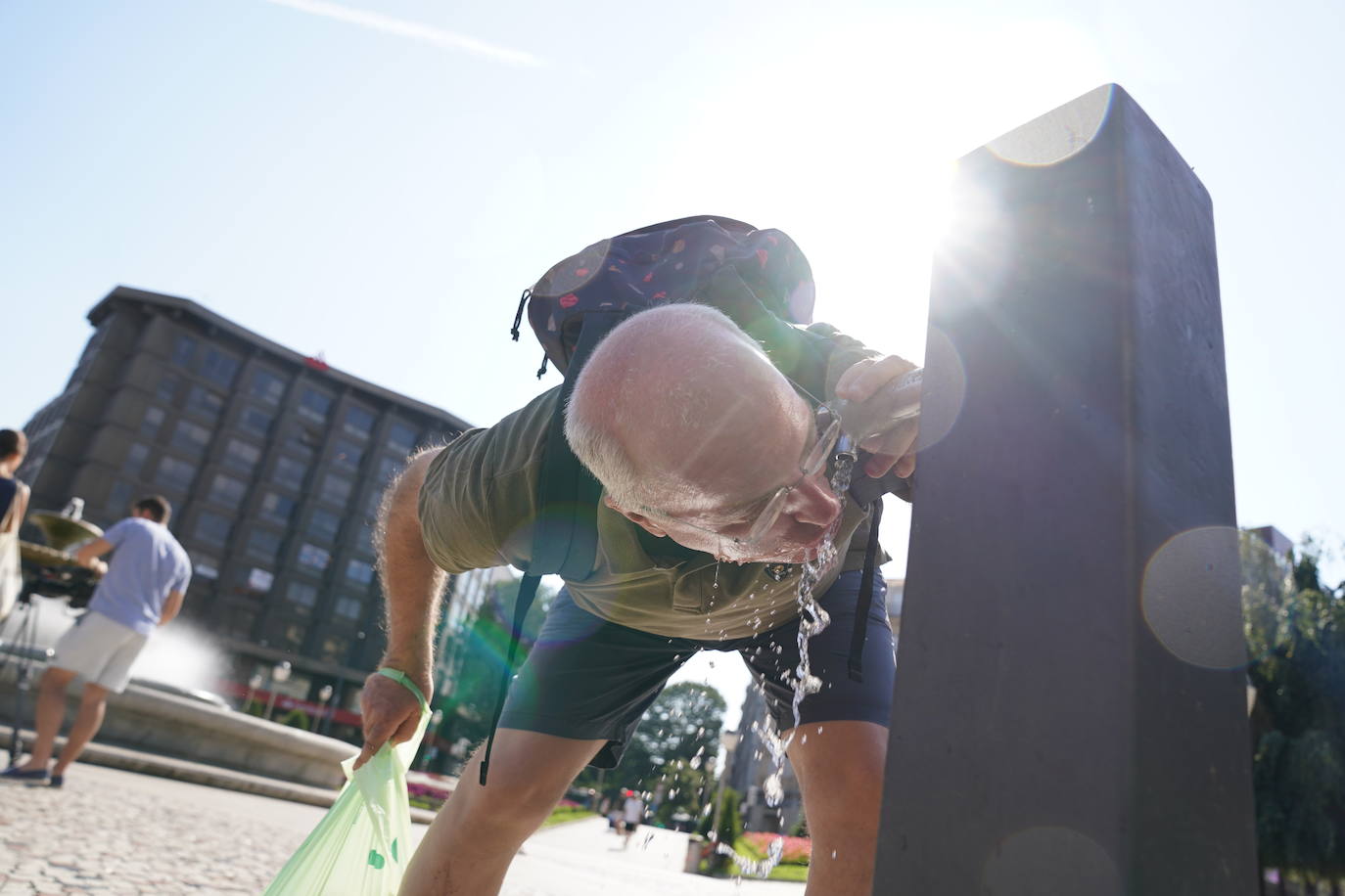 El peor día de la ola de calor en Bizkaia