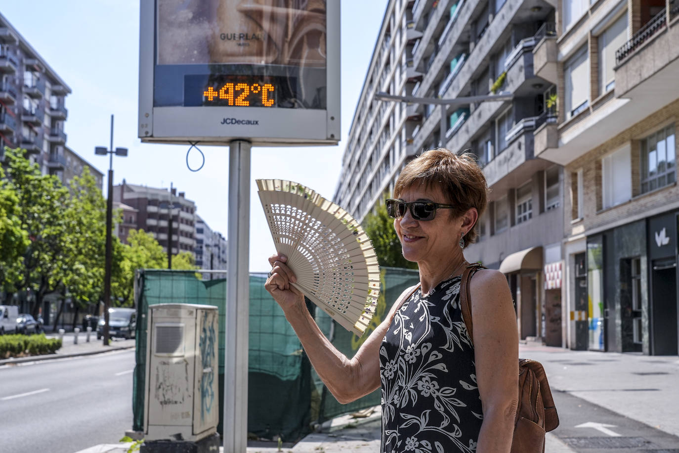 Álava no se libra de la ola de calor y registra máximas por encima de los 41 grados