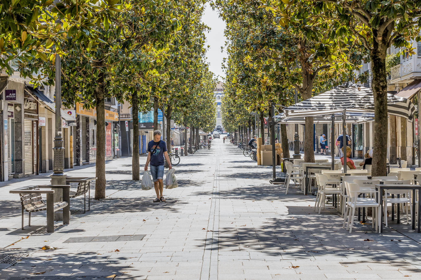 Álava no se libra de la ola de calor y registra máximas por encima de los 41 grados