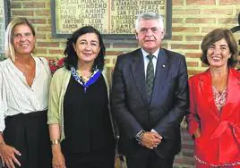 Sofía Delgado, Yolanda Díez, Kepa Odriozola, Estíbaliz Díaz de Lezana y Vicente del Arenal.