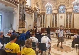 Vista del sorteo de las calles.