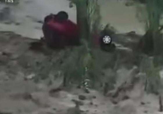 La DANA causó estragos en localidades de Madrid como Aldea del Fresno.