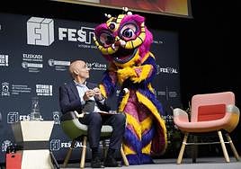 Jing Jang, la mascota de 'Cuentos chinos', lo nuevo de Jorge Javier Vázquez.