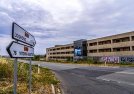 El edificio en venta del polígono industrial Casablanca en Laguardia que está «ejecutado al 86%».