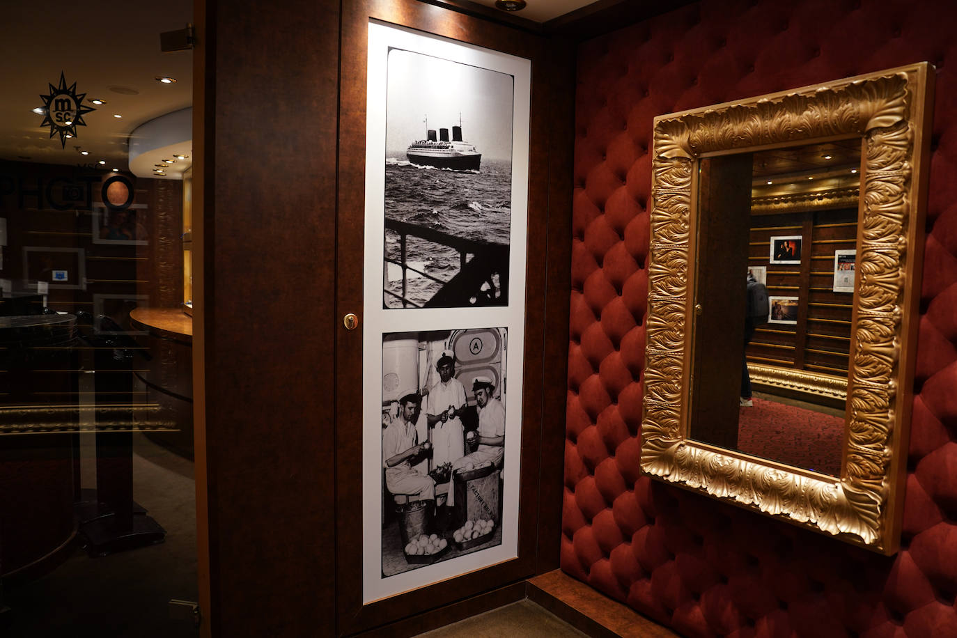 Así el MSC Fantasia, el colosal crucero que ha llegado a Getxo