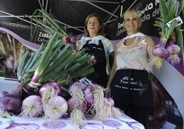 Ana Mari Llaguno y Alicia Txabarri en una edición anterior.