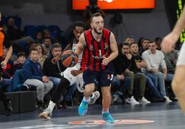 Heidegger, durante su etapa en el Baskonia.
