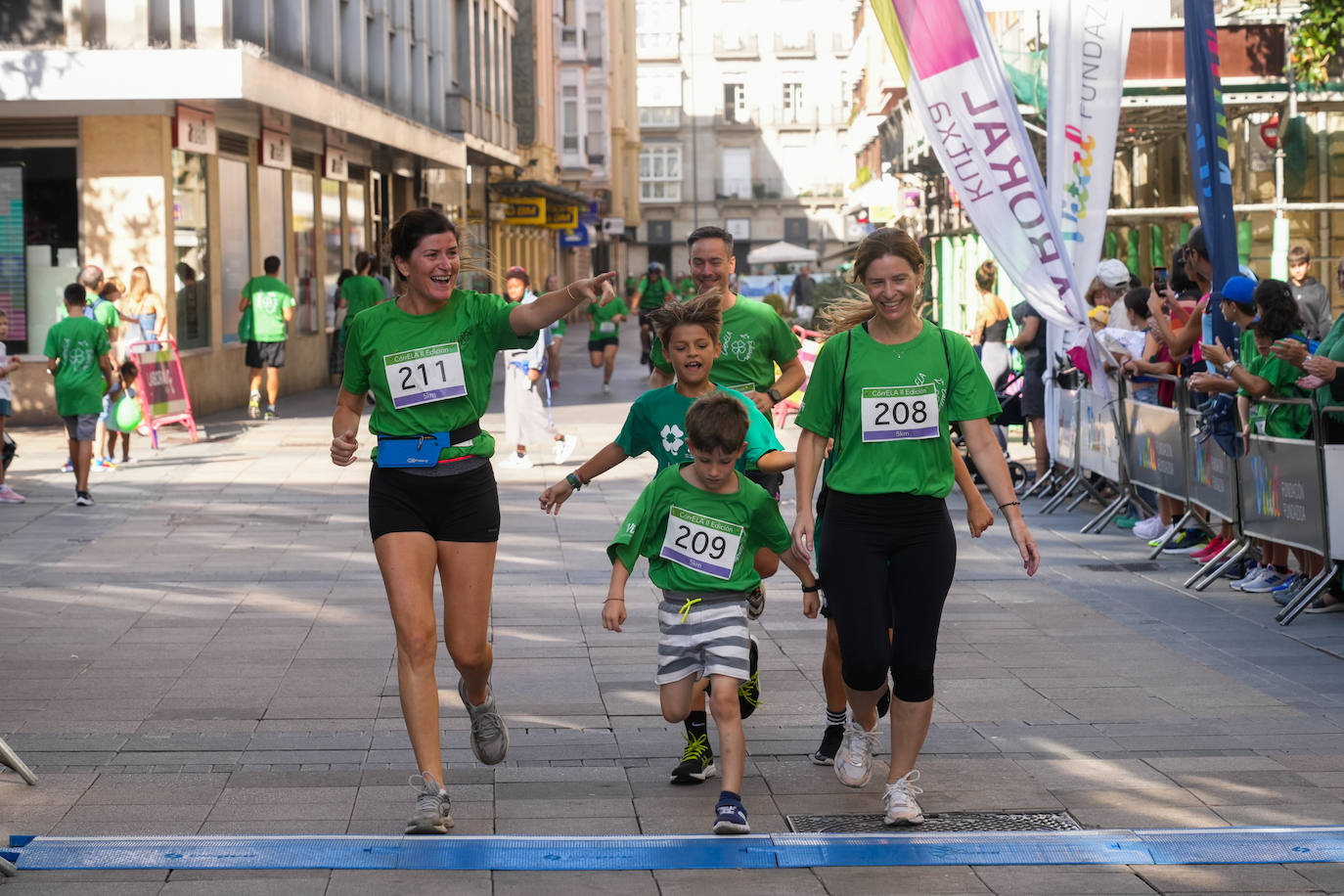 La carrera CórrELA de Vitoria en imágenes