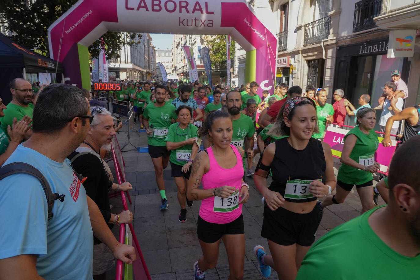 La carrera CórrELA de Vitoria en imágenes