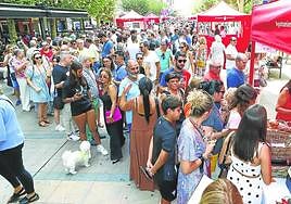 El ir y venir de público fue una constante a lo largo de toda la mañana.