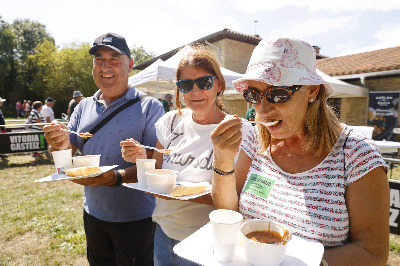 Las mejores imágenes de la romería de Olárizu