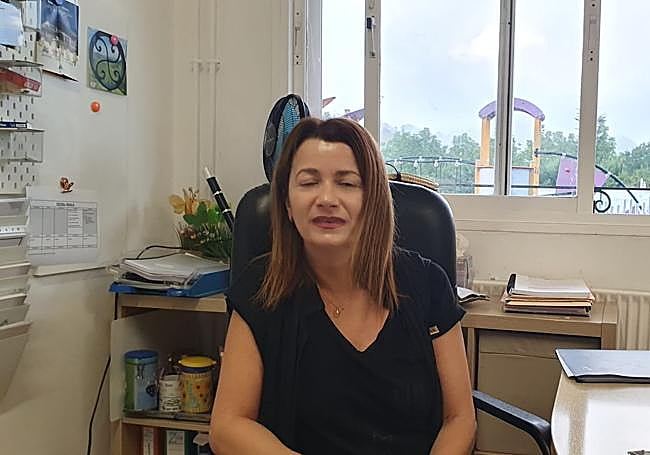 Noelia Antolín, directora de la ikastola Etxaurren.