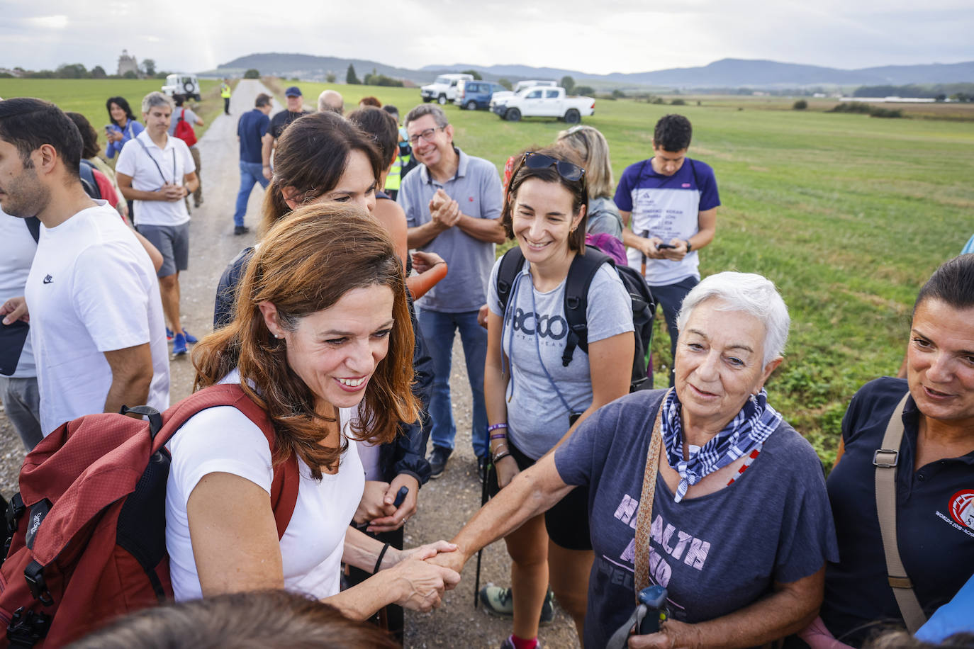 La visita a los mojones, en imágenes