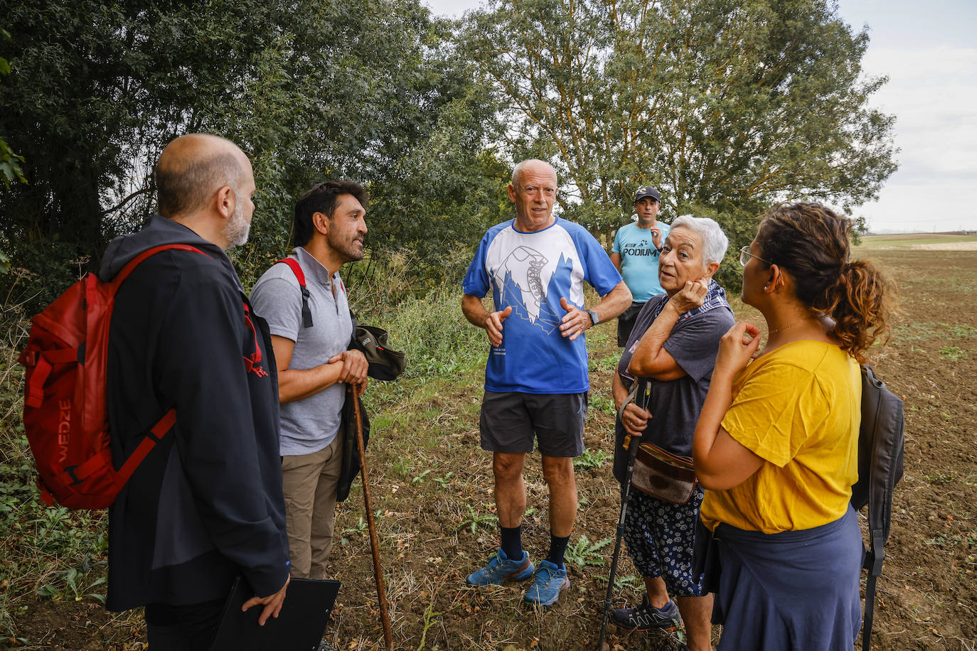 La visita a los mojones, en imágenes