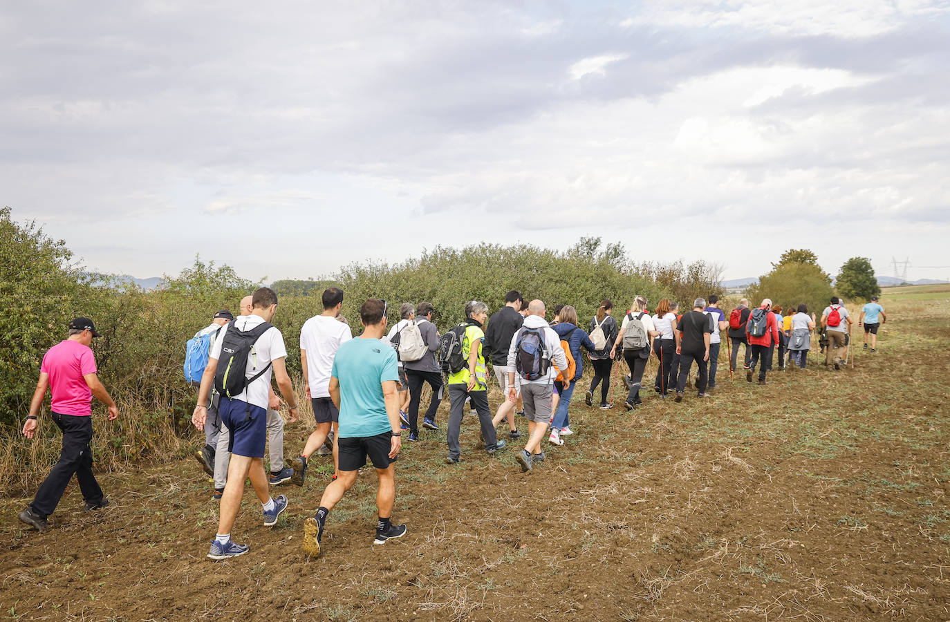 La visita a los mojones, en imágenes