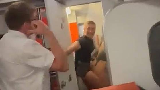 Detenida una pareja británica por tener relaciones sexuales en el baño de un avión con destino Ibiza