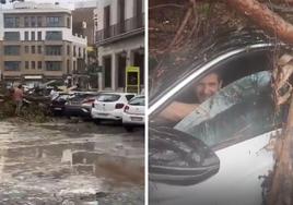 Un 'reventón húmedo', el fenómeno meteorológico que ha azotado Castellón