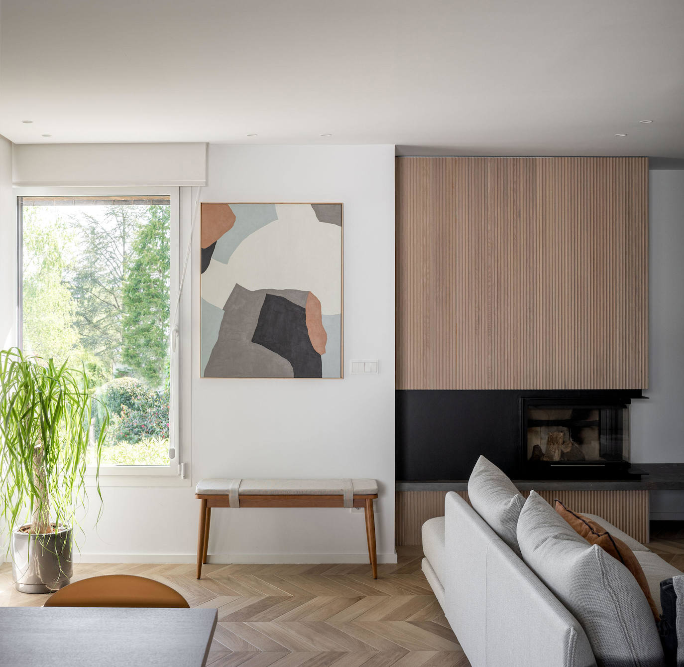 La increíble reforma de una casa con jardín del Bilbao de 1970