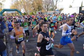 La media maratón de Vitoria es una de las pruebas más populares del calendario atlético de Álava.