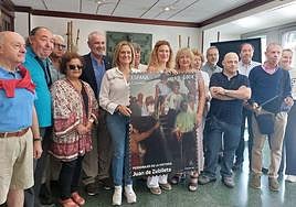 El sello se presentó este lunes en el Ayuntamiento con gran presencia de la Agrupación Filatélica de Barakaldo, la impulsora de este homenaje.