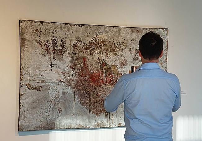 Una de las obras de María Alonso Paéz.