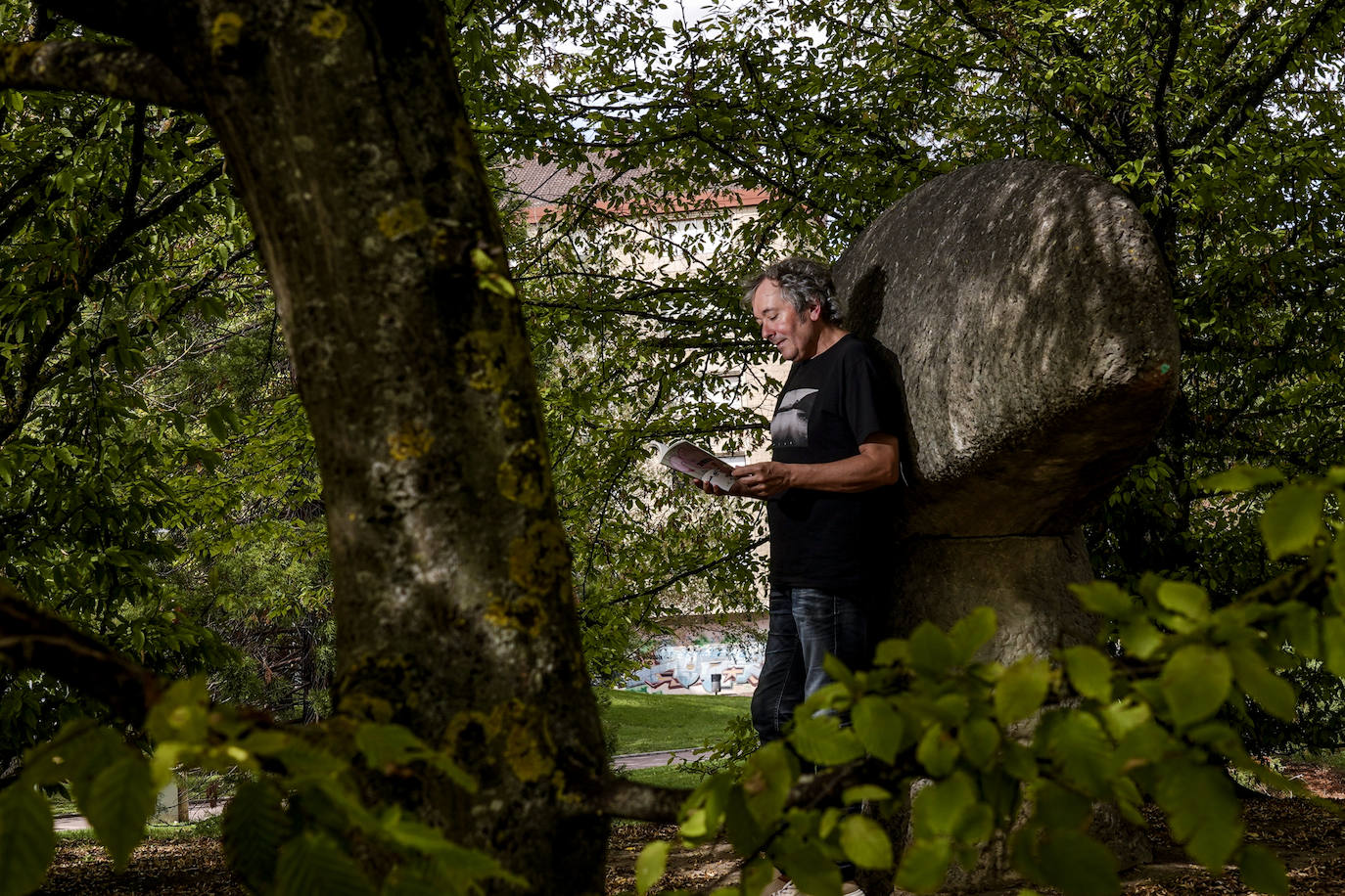 El escritor de Vitoria Patxi Zubizarreta, premio Nacional de Literatura Infantil y Juvenil con 'Zerria'.