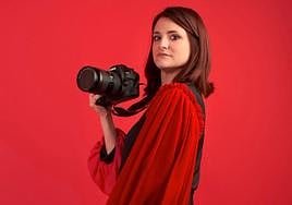 Lucia también aprovecha para posar cuando tiene oportunidad y ver qué puede mejorar para que sus clientes se sientan a gusto.