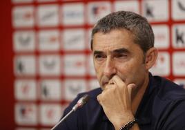 Valverde dice que el Athletic «no va a arriesgar con Nico»