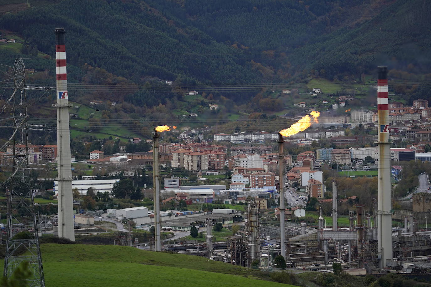 Refinería de Petronor.