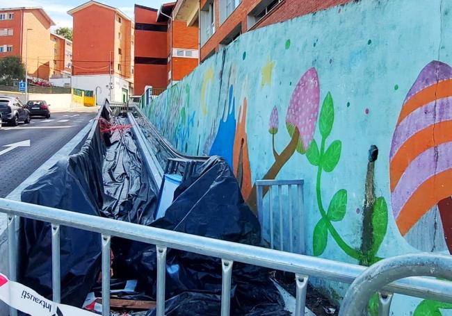 Las mecánicas «vendrán muy bien a todos los vecinos, mayores y jóvenes que suben al polideportivo», apuntaba una madre del centro escolar Berango-Merana, aunque admitía que les haan «quitado espacio» para dejar los coches a a hora de recoger a sus hijos.