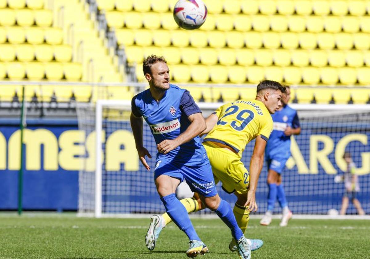 Lasure al fin pudo vestirse de corto ante el Villarreal B.