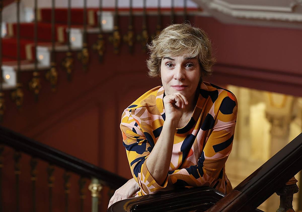 La actriz santurtziarra, con cuarenta años de trayectoria, interpreta a uno de los grandes mitos de la literatura.