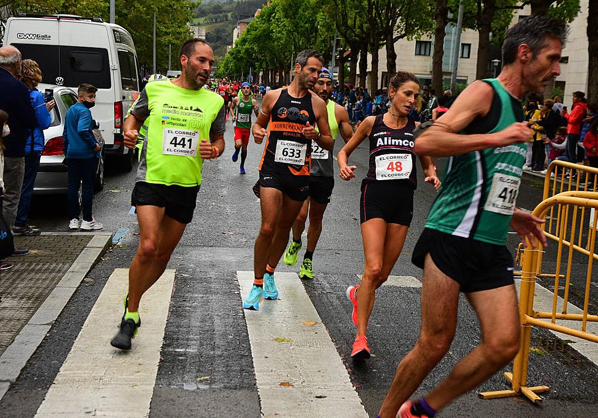 Una imagen de archivo de la carrera 10K de Barakaldo, tomada en octubre de 2021.