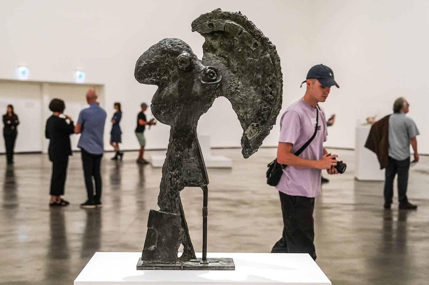 Las esculturas de una exposición única