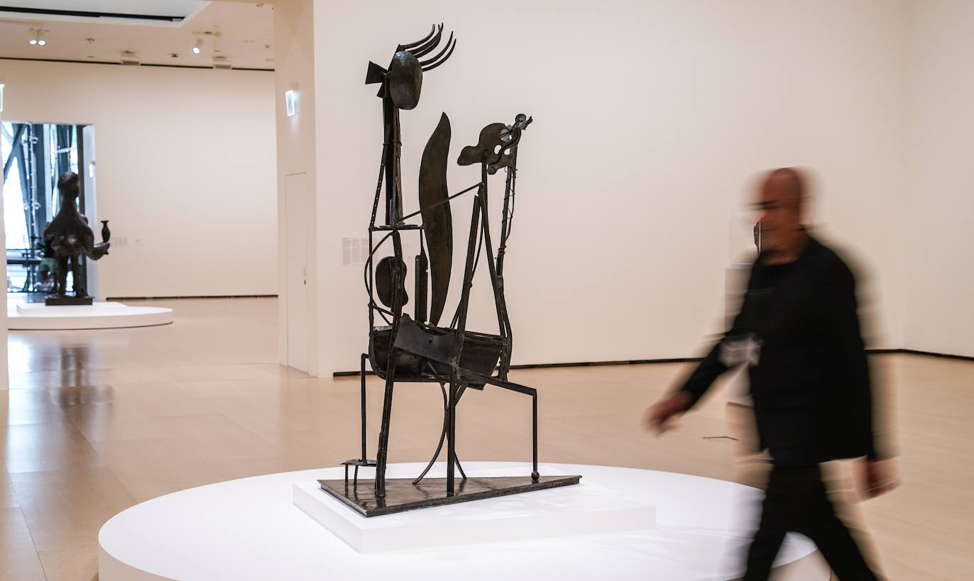 Las esculturas de una exposición única