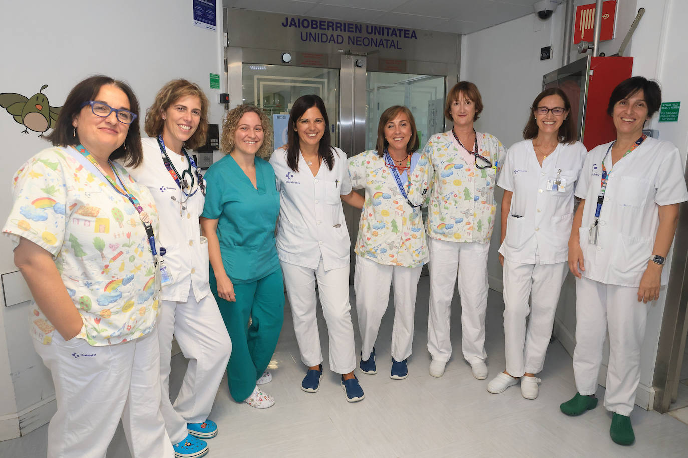 Unidad neonatal del Hospital de Cruces