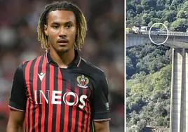 El futbolista del Niza Beka Beka, a salvo tras amenazar con suicidarse desde un viaducto
