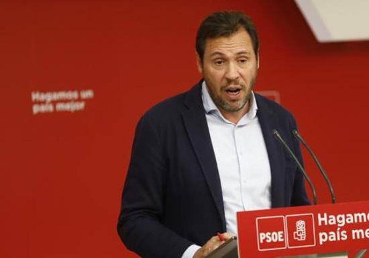 El diputado socialista, Óscar Puente.