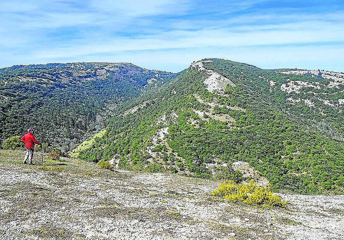 La cima de Armikelo es la más alta de la Sierra de Arrato.