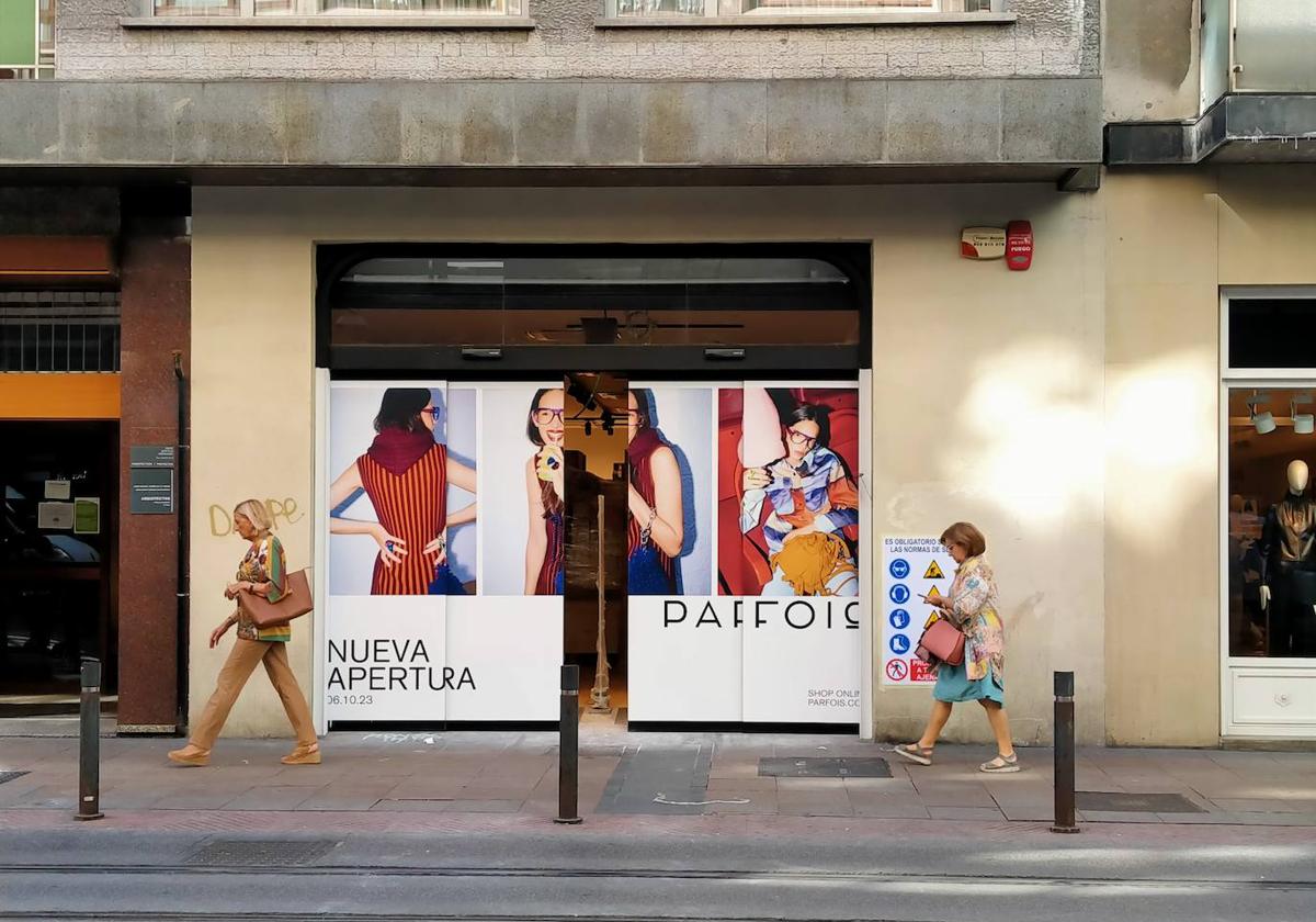 Nueva ubicación de Parfois en la calle General Álava.