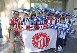 Ambiente de hermandad en San Sebastián en la previa del derbi entre Athletic y Real Sociedad