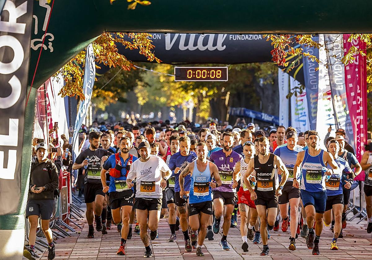 La carrera Vitoria-Gasteiz Trail, en imágenes