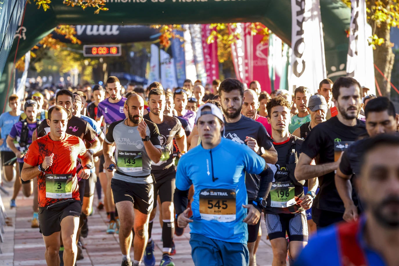 La carrera Vitoria-Gasteiz Trail, en imágenes