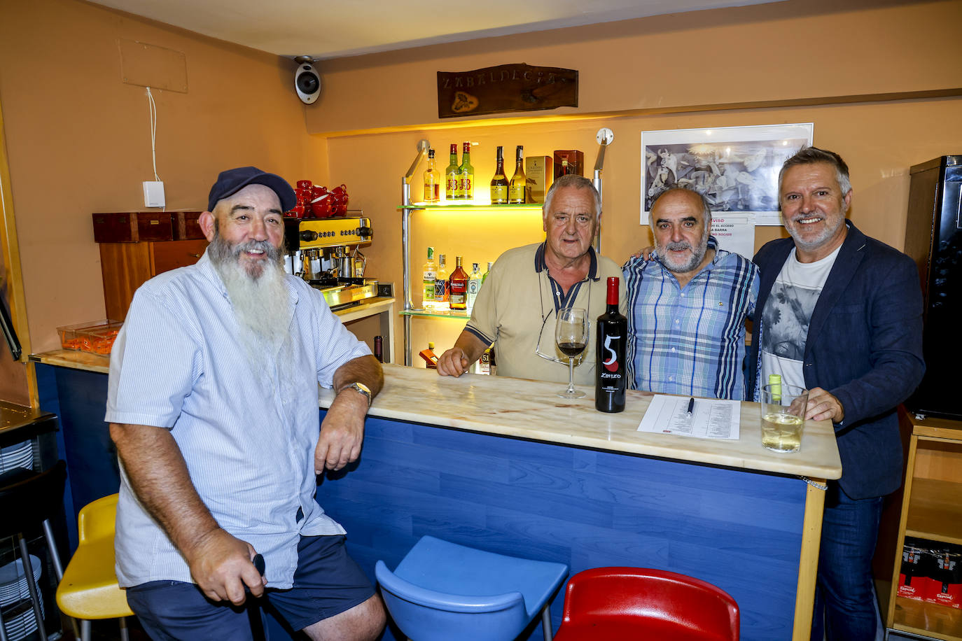 Así fue la cena en la sociedad gastronómica Zabaldegia