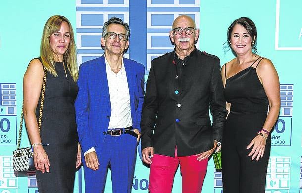 Nuria Mendoza, Julián Sanz, Luis Sanado y Marta Leonard.