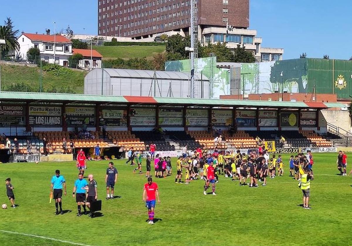 El Portugalete salva un empate sobre la bocina